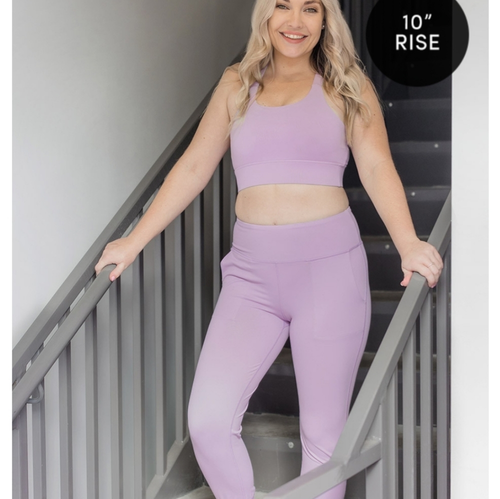 Namaste joggers and sports bra